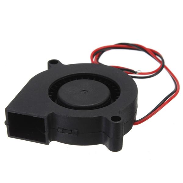 3Pcs 3D Printer 12V DC 50mm*50mm Blow Radial Cooling Fan COD